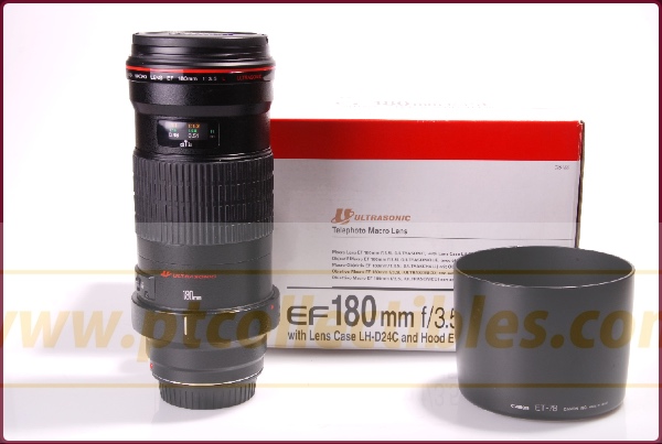 CANON 180/3.5 EF USM L macro (BTW incl.)
